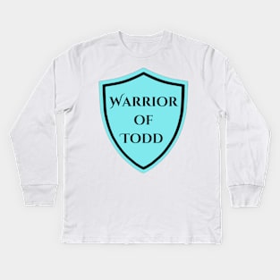 Warrior of Todd Athletico Mince Kids Long Sleeve T-Shirt